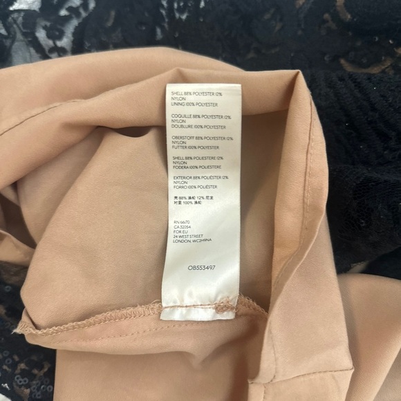 Free People ~ Night Shimmers Women’s Mini Dress in Black ~ Size 4 - Picture 9 of 11